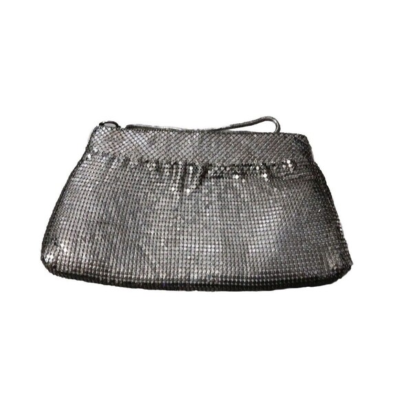 Vintage Metal Mesh Woman's Handbag Silver Color, Pre-owned, Vintage, Hong Kong - Picture 7 of 9
